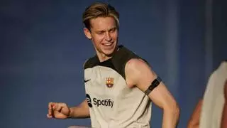 Xavi sigue sin poder contar con De Jong