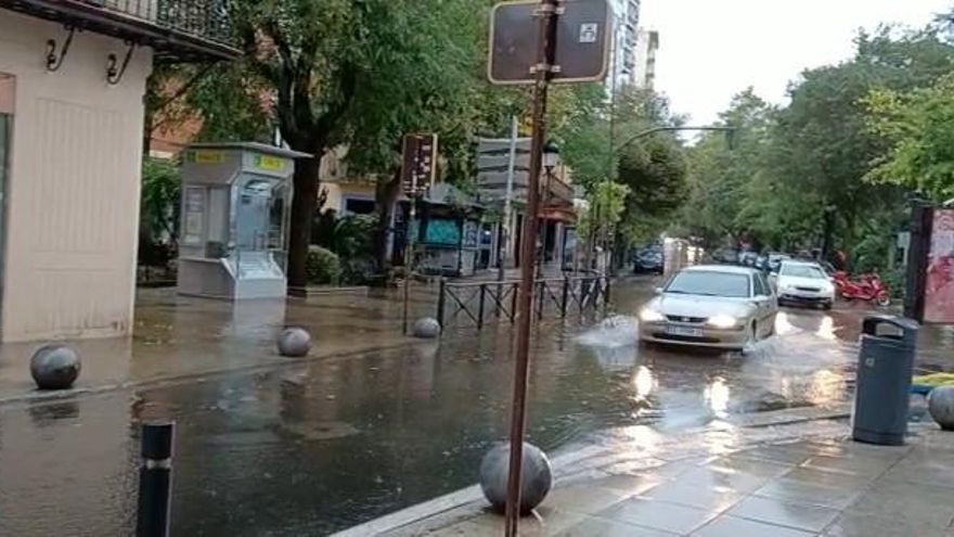 Vídeo | Los efectos de la borrasca en Cáceres