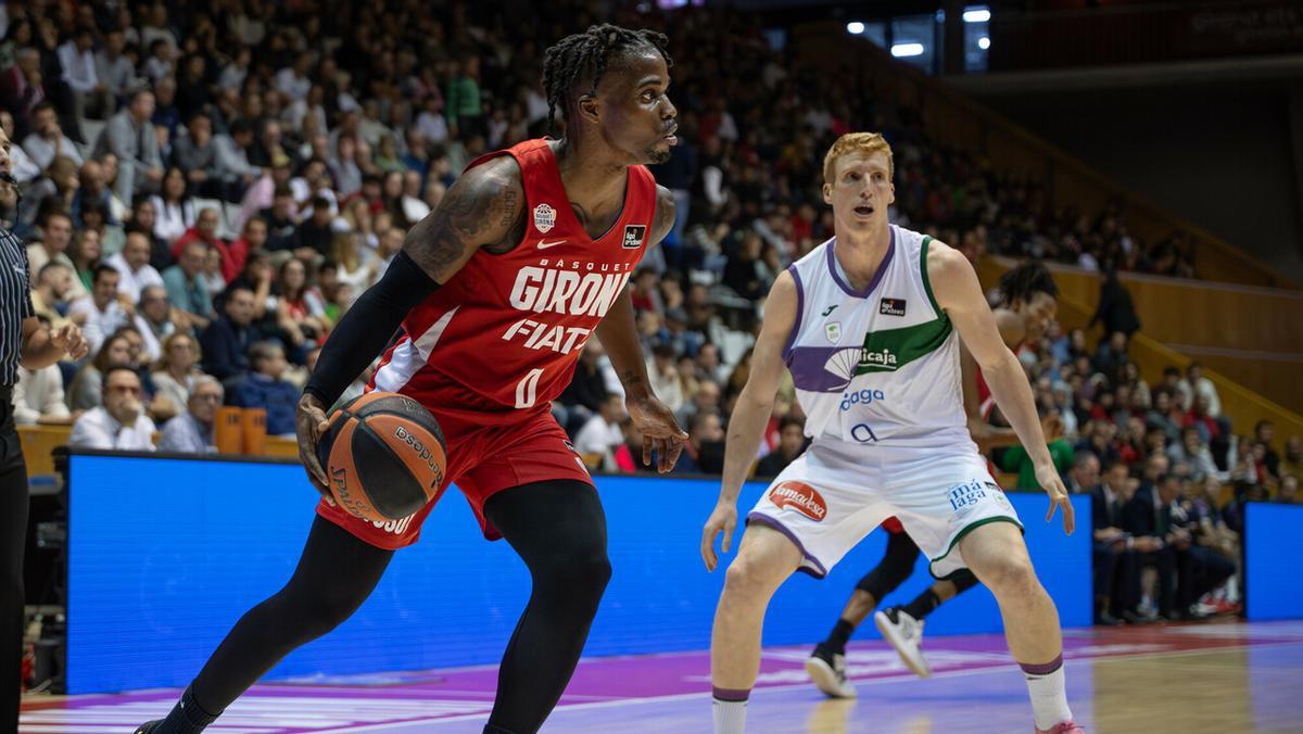 Ike Iroegbu jugó su partido más completo en el Bàsquet Girona ante el Unicaja