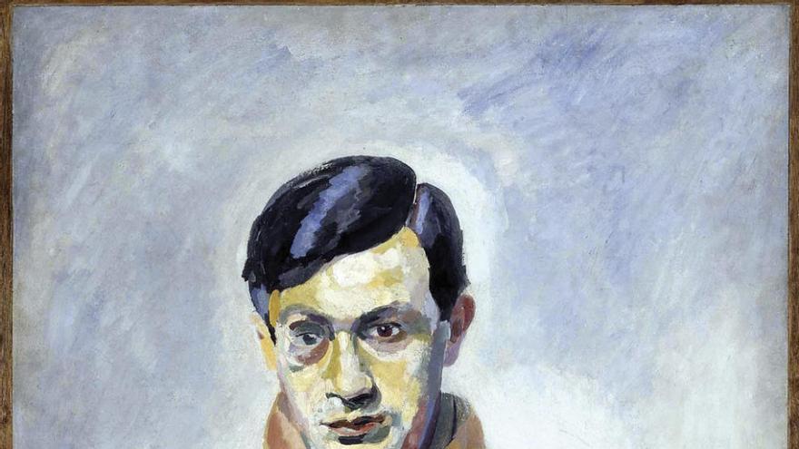 Retrato de Tristan Tzara, por Robert Delaunay.