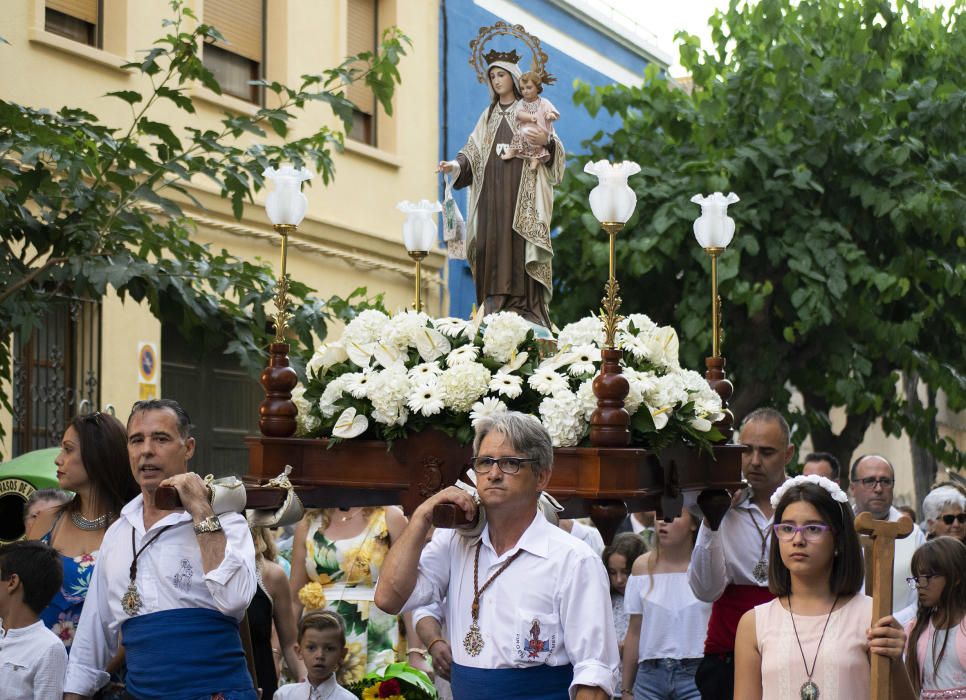 Actos en honor a la Virgen del Carmen en el Grau de Castelló