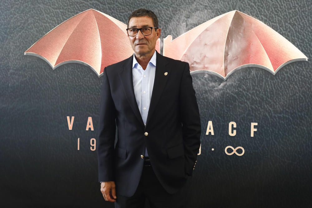 Photocall en la presentación del Centenario del Valencia CF