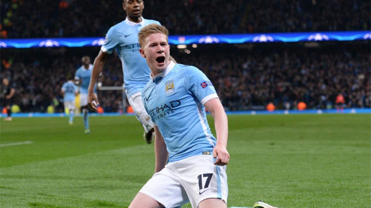 De Bruyne marcó el gol que sentenció la eliminatoria