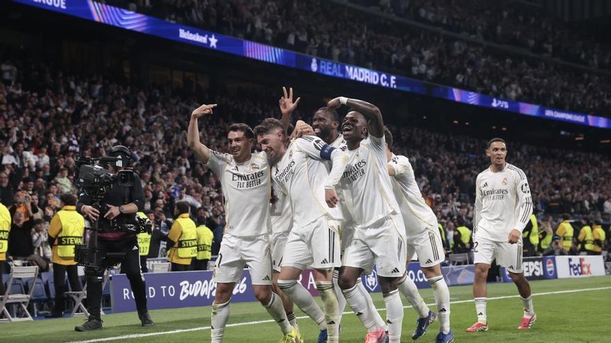 Resumen, goles y highlights del Real Madrid 3 - 0 Manchester City de la ida de octavos de final de la Champions