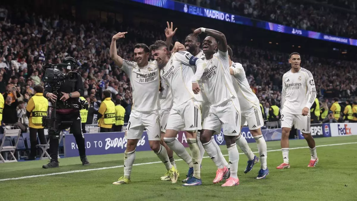 El Real Madrid y Valverde destrozan a un Manchester City que ni compareció