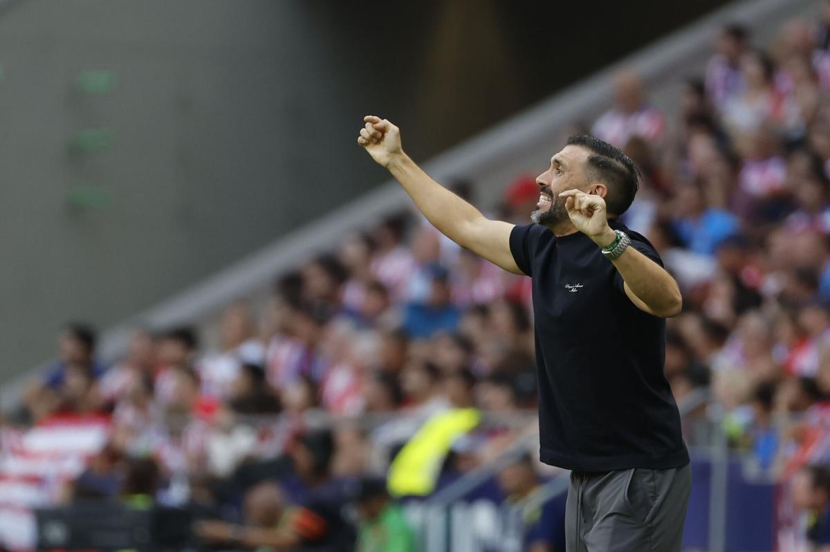 Eder Sarabia, en el último partido del Elche en el Metropolitano