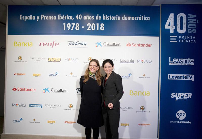 Photocall de la gala del 40 aniversario de Prensa Ibérica en Levante-EMV