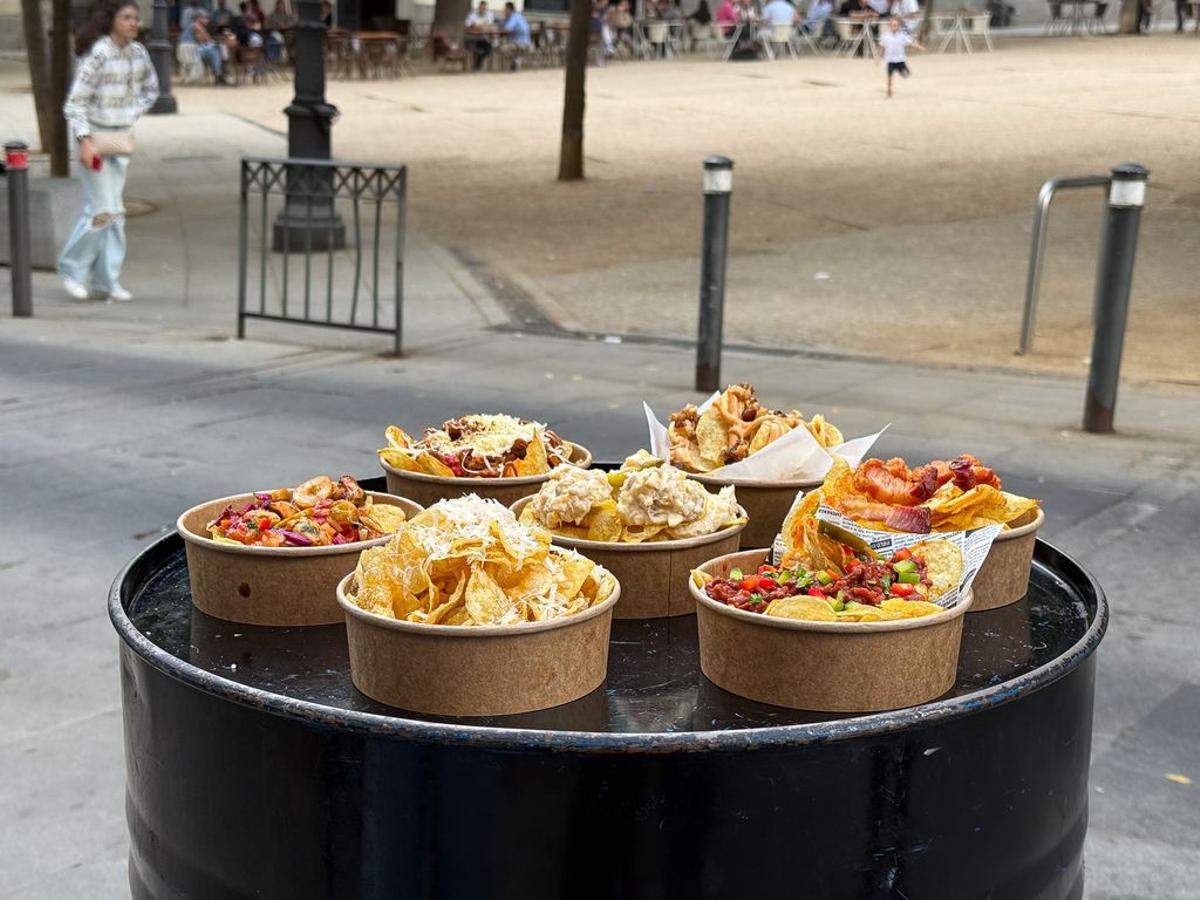 La Plaza de la Paja celebra la ruta del aperitivo de las papas.