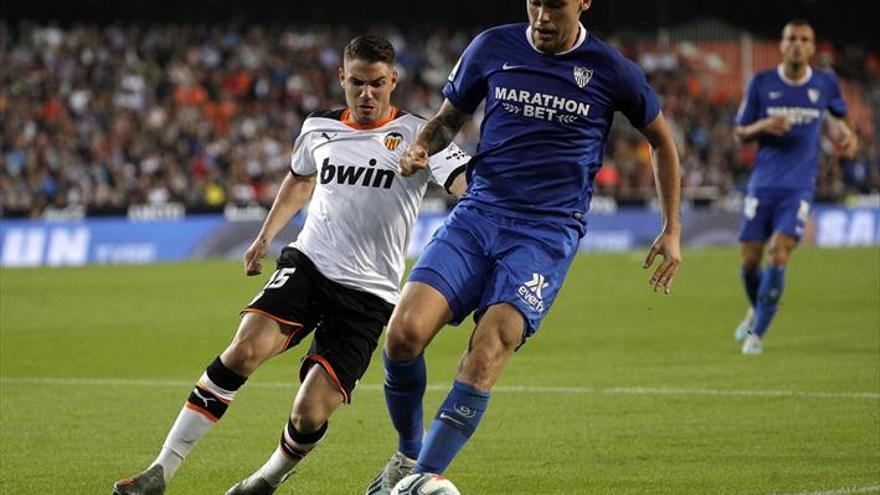 Tablas en Mestalla en un intenso encuentro