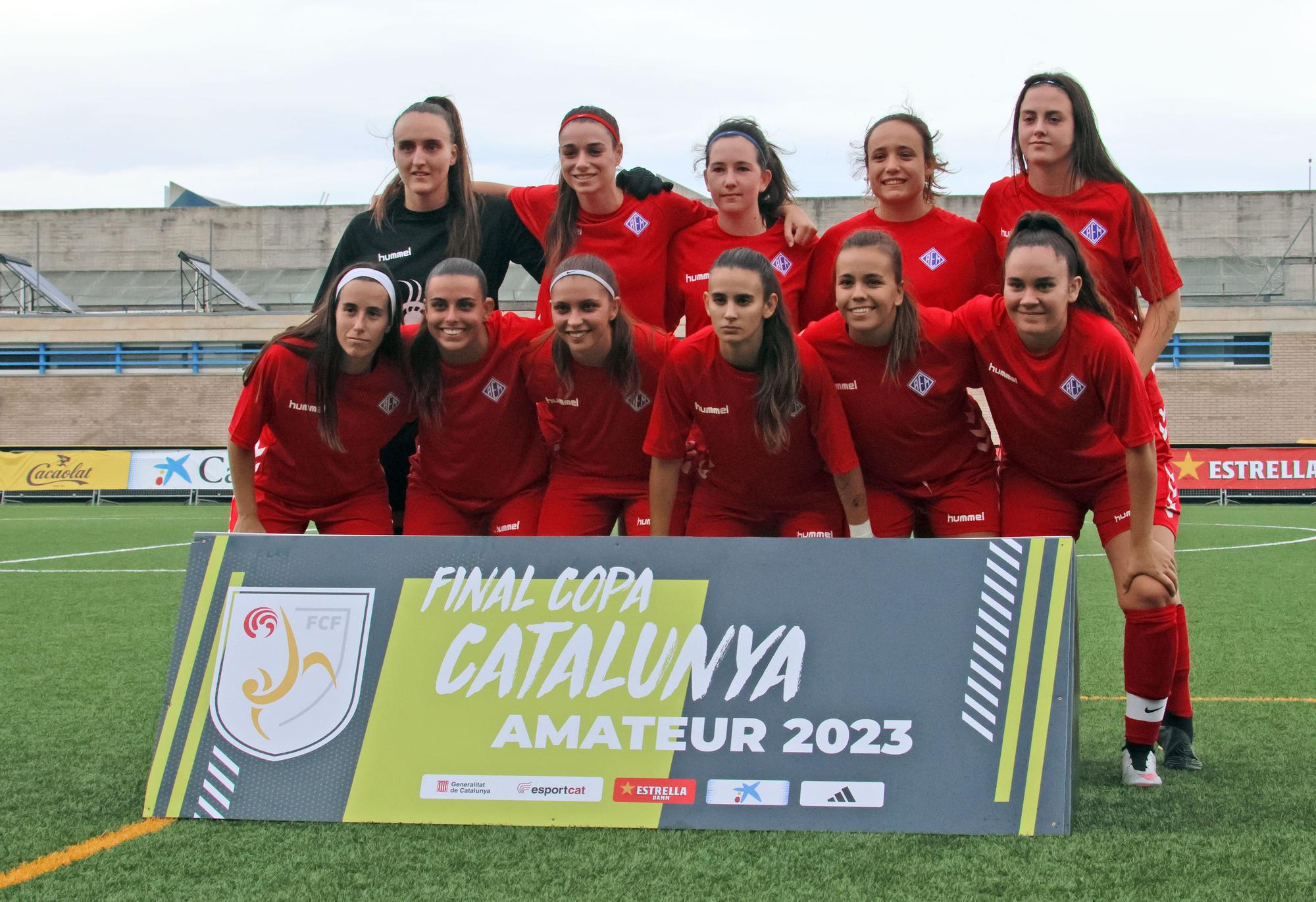 Final de la Copa Catalunya femenina amateur CF Igualada - AEM Lleida B