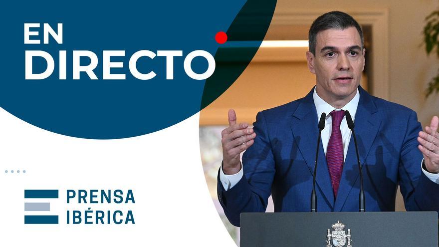 Pedro Sánchez decide seguir al frente del Gobierno y anuncia una &quot;regeneración democrática&quot;