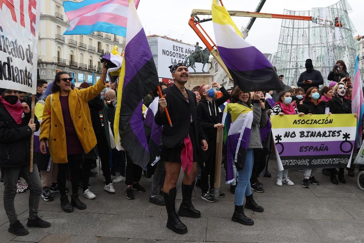 Protesta feminista contra les violacions per submissió química