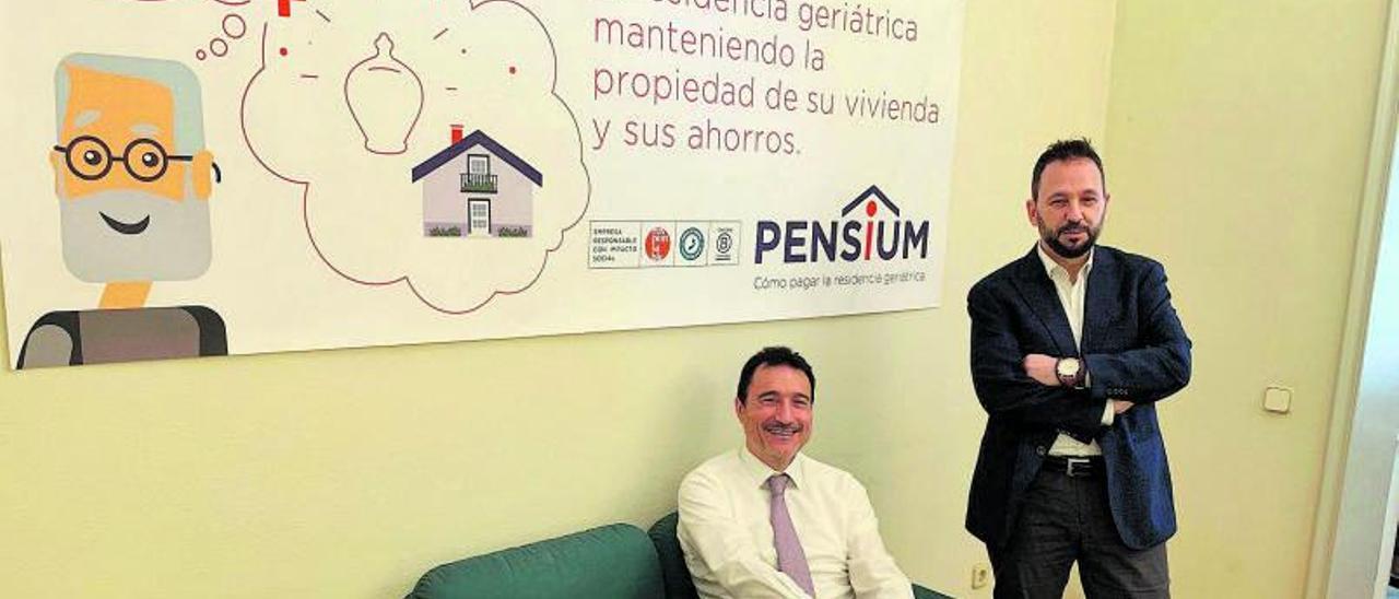 Miquel Perdiguer y David Igual, fundadores de Pensium. | ‘activos’