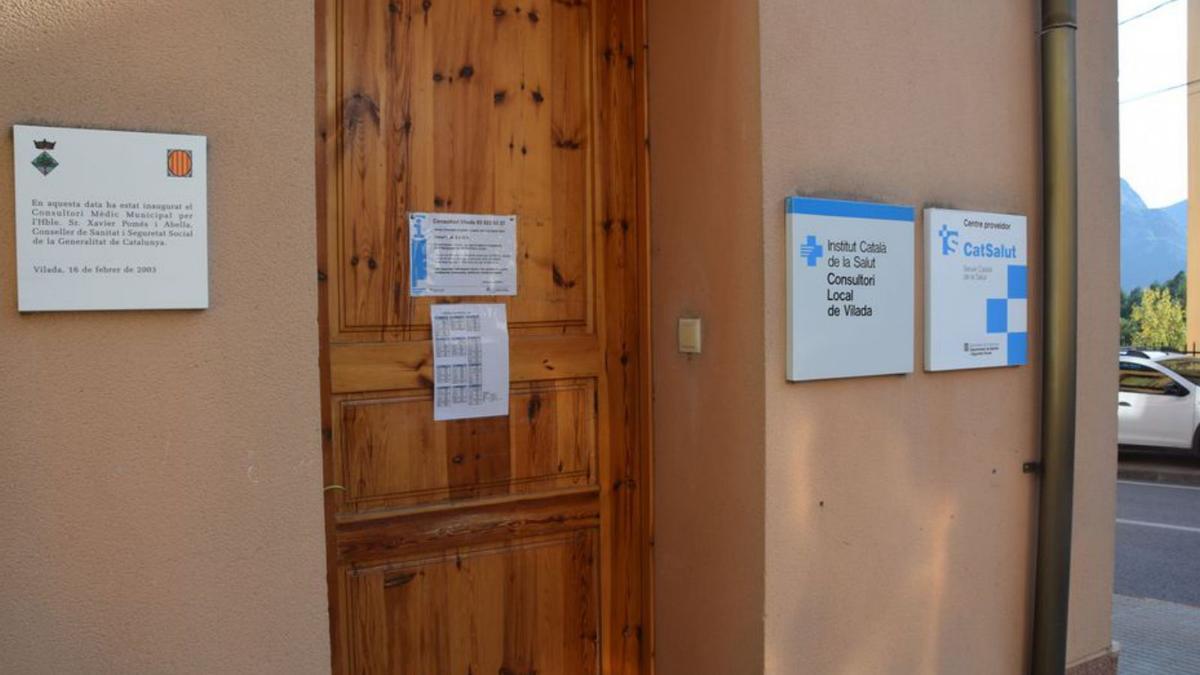 Exterior del consultori mèdic de Vilada | ARXIU/GUILLEM CAMPS
