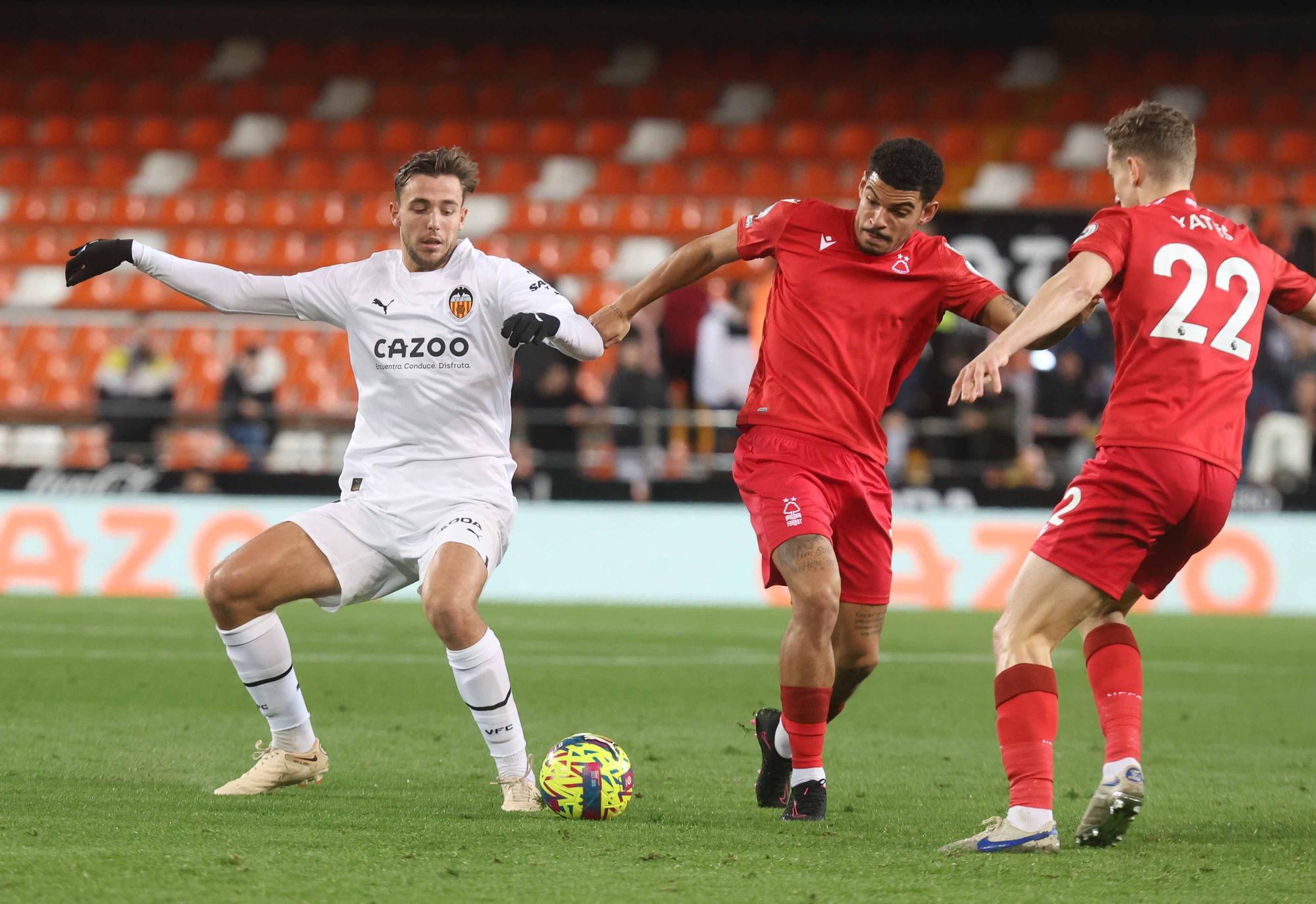 Valencia CF - Nottingham Forest en imágenes