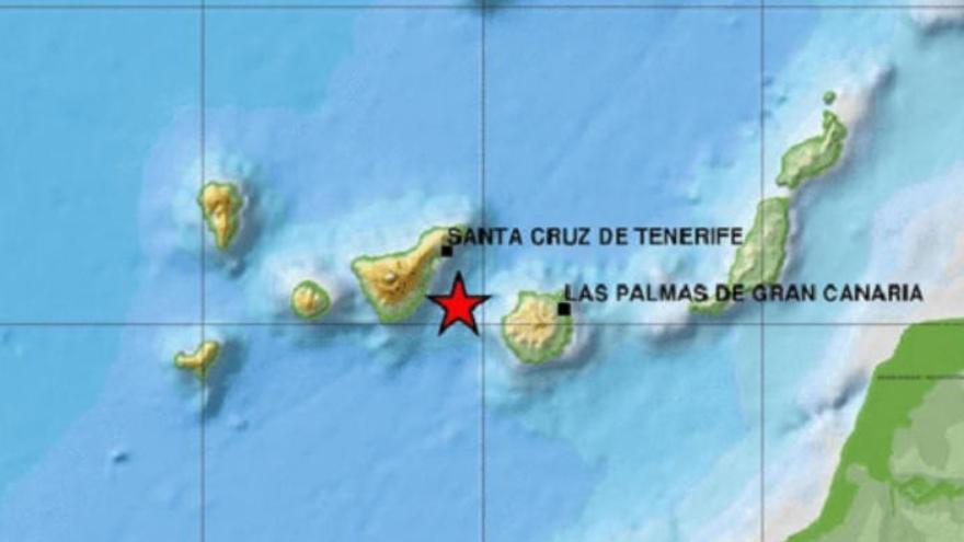 Terremoto en el Volcán de Enmedio