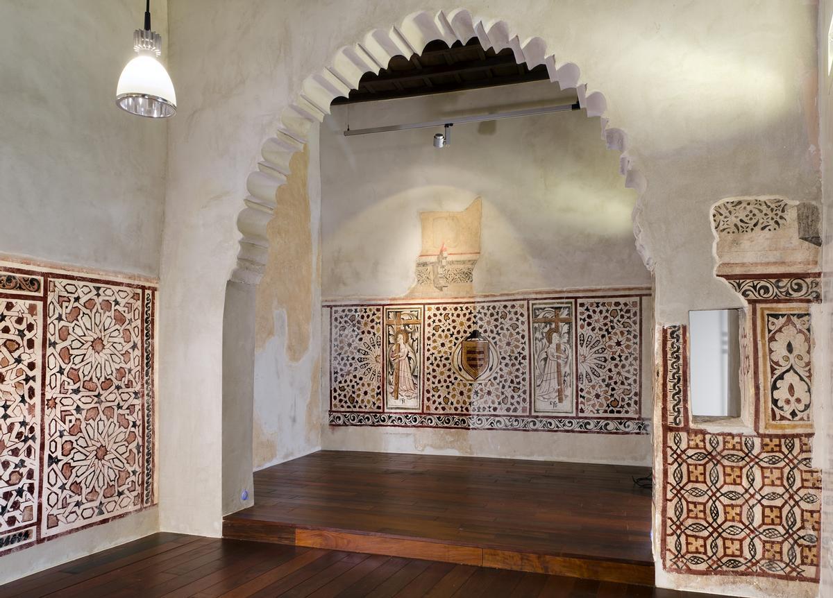 Sala de las pinturas de Casa Árabe.