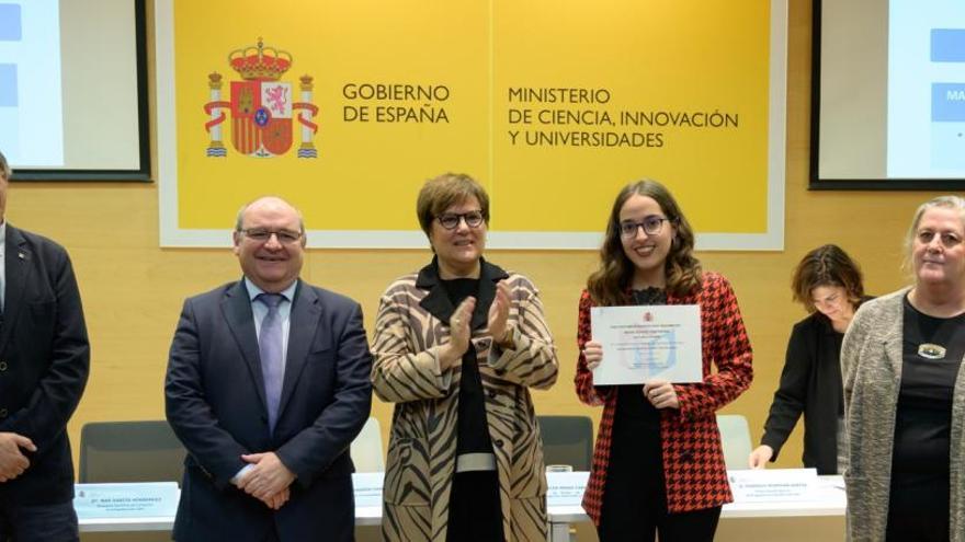 Una alumna de Telecomunicaciones, premiada en el certamen Arquímedes