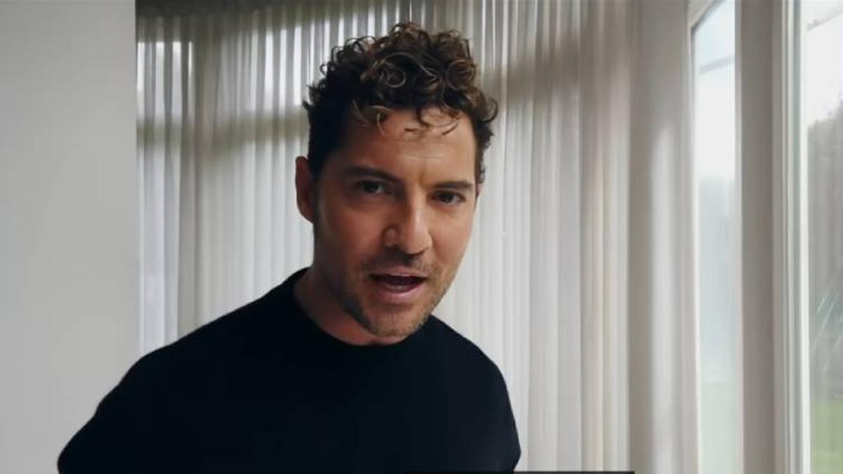 David Bisbal grabó el vídeoclip de 'Si Tú la quieres' en su casa.