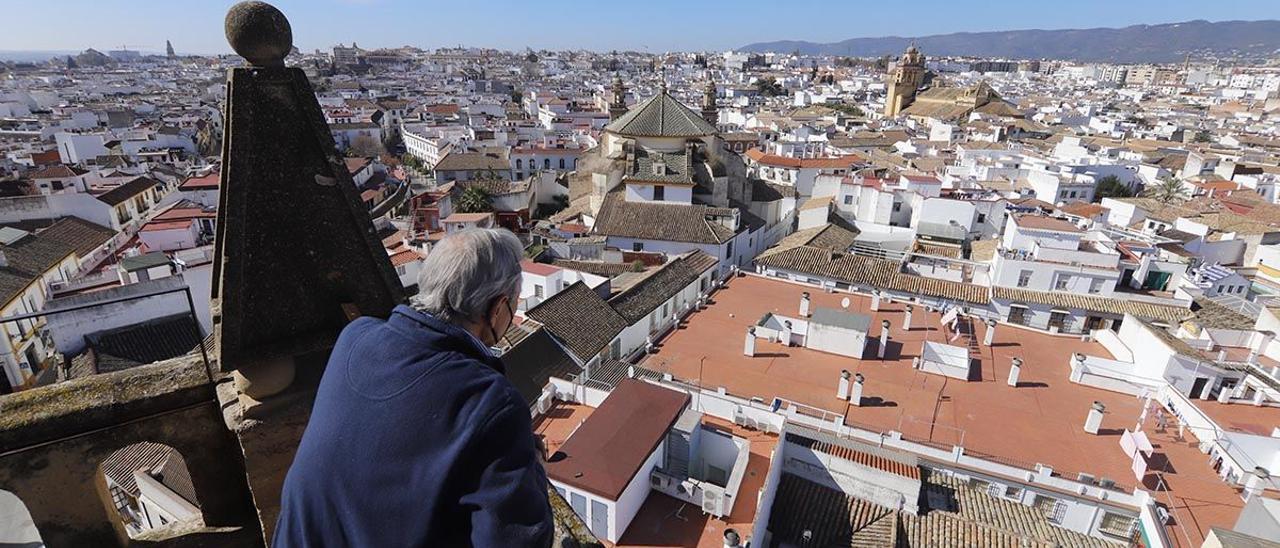 Vista del barrio de San Lorenzo, desde la torre de su iglesia.