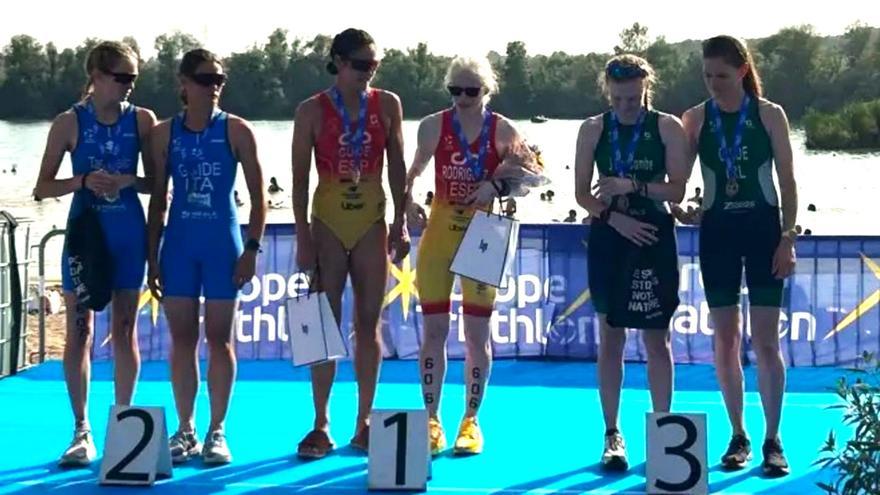 Sexto oro europeo para la viguesa Susana Rodríguez Gacio
