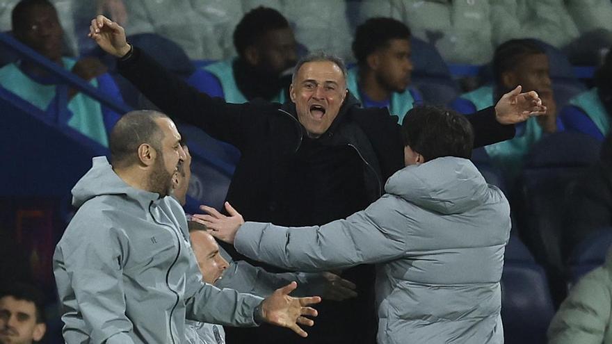 Luis Enrique, de las personas más felices en la jornada de hoy: ''Hay que empezar a quitar ya el topicazo...''.