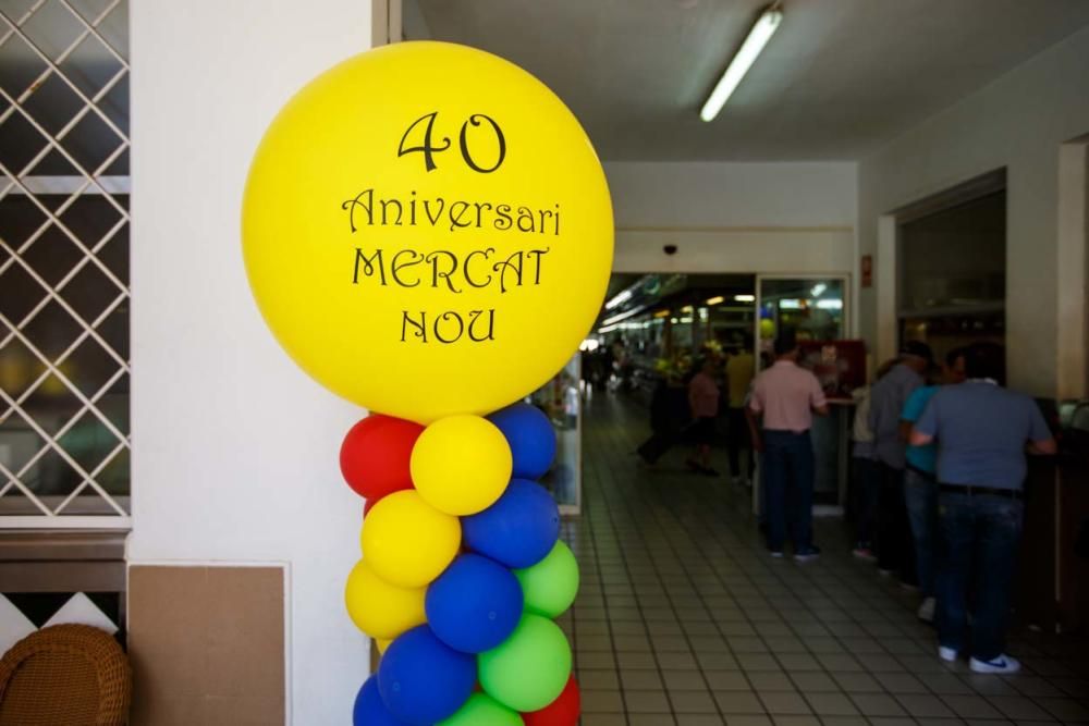 El Mercat Nou de Vila celebra su cumpleaños con actividades, música y una fiesta infantil