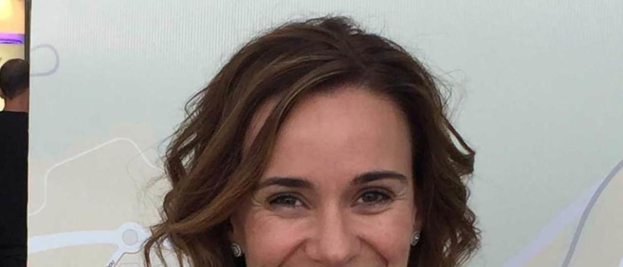 Alicia Gómez, presidenta de la Seden, ayer, en el Calatrava.