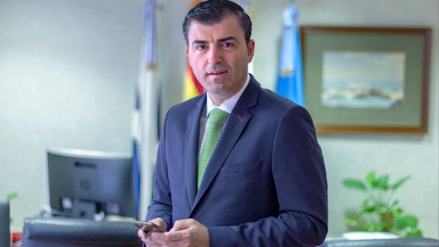 El presidente del Grupo Popular en el Parlamento de Canarias, Manuel Domínguez