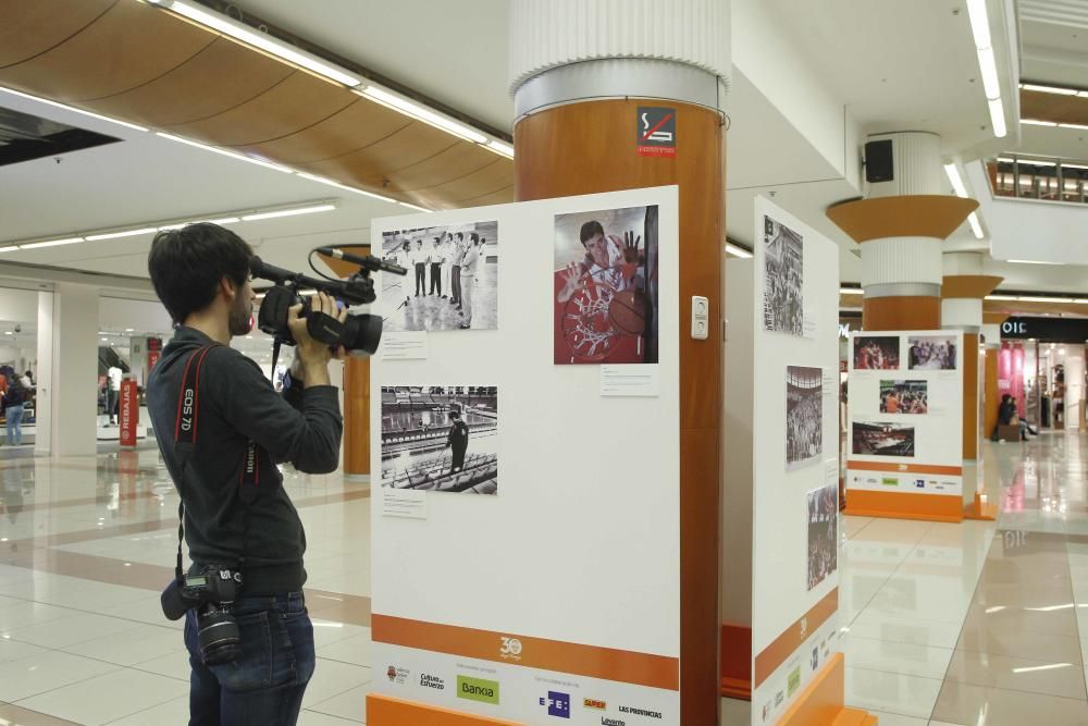 La 'Exposición' del Valencia Basket llega a Nuevo Centro