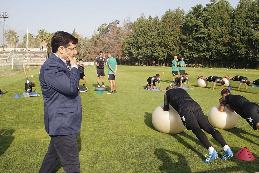 Primer entreno del Córdoba CF 2018-2019