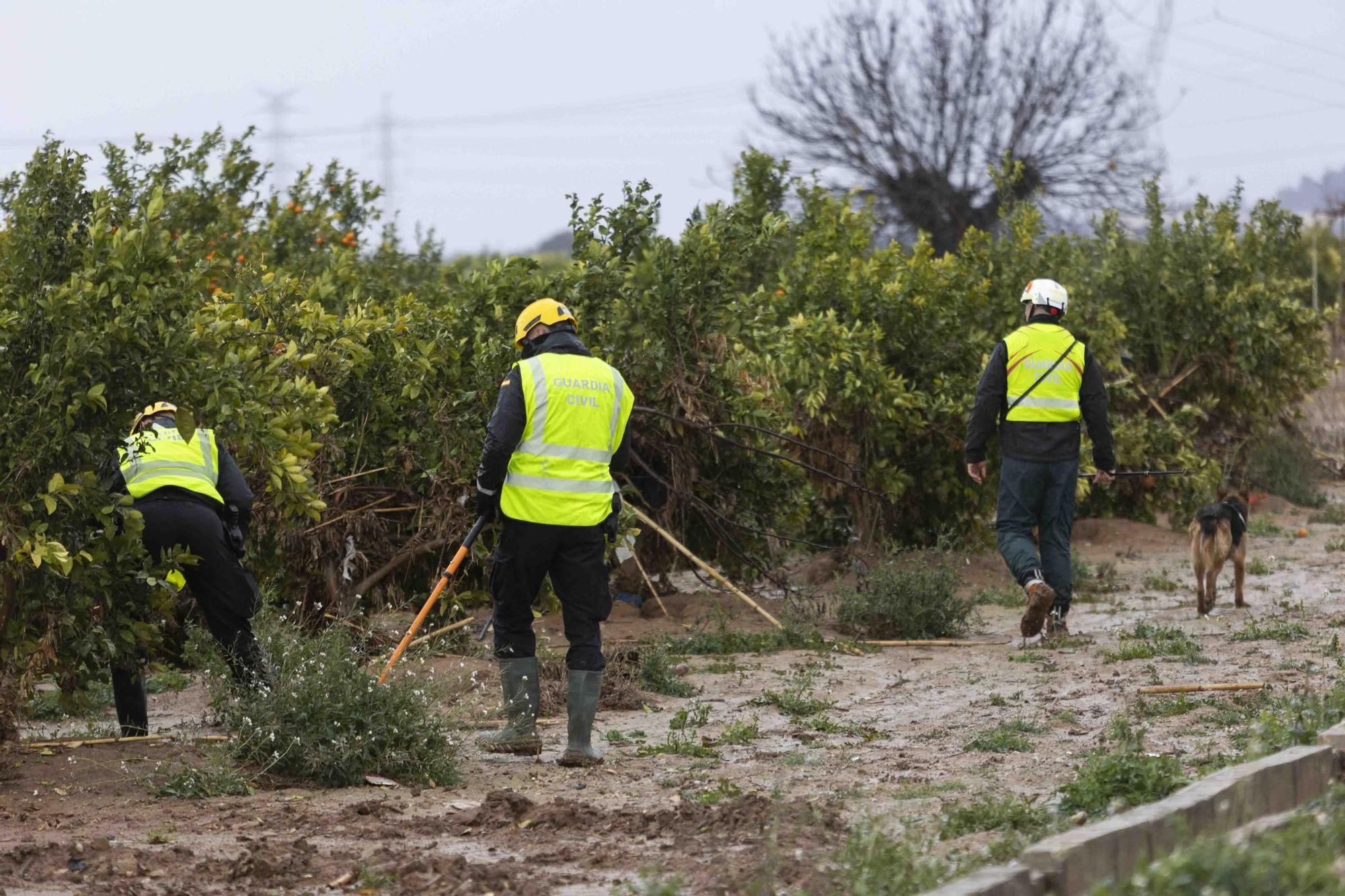 La UME continua la busqueda de desaparecidos