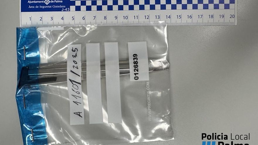Detenida una mujer por atacar a una policía con un cúter en Palma