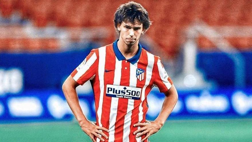 Joao Félix, durante un partido con el Atlético de Madrid