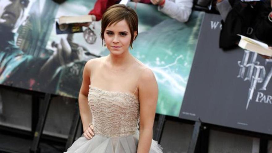 La actriz Emma Watson.