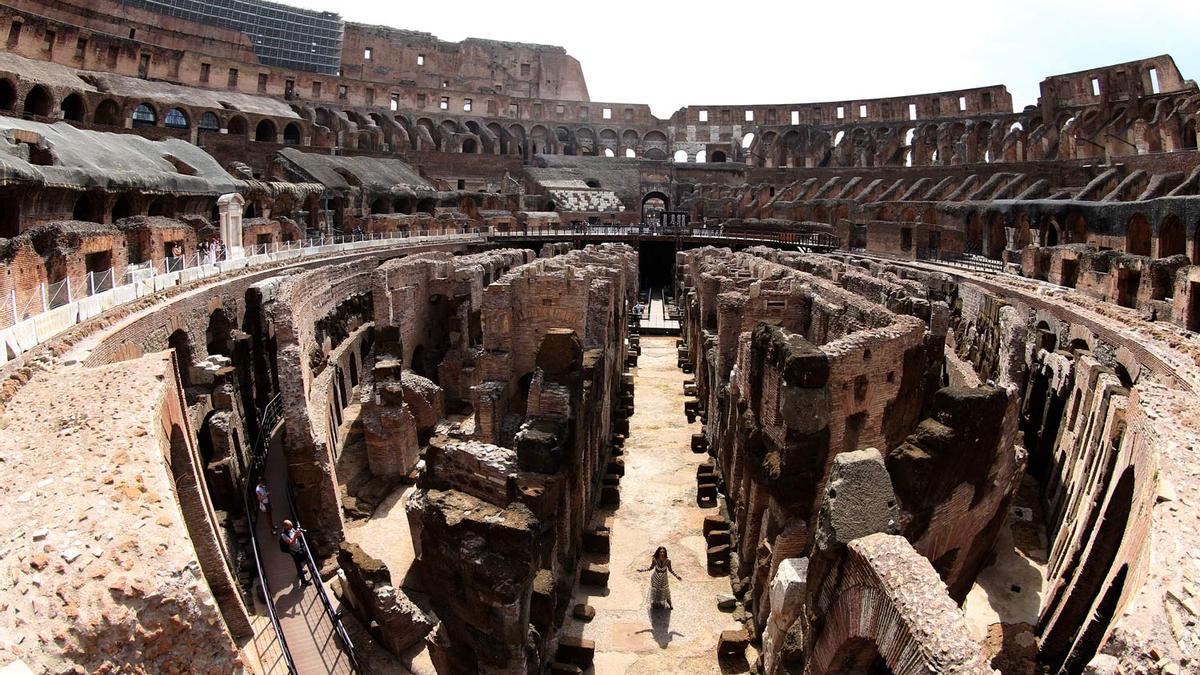 Los túneles secretos del Coliseo se abren por primera vez en la historia