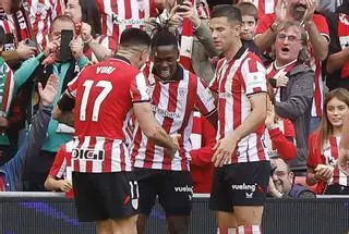 Nico Williams da aire al Athletic y pone colista al Oviedo