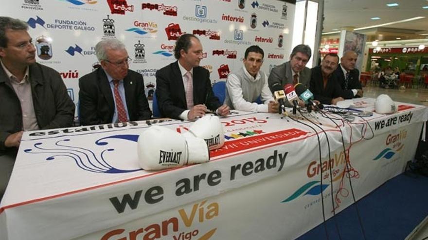 Presentación de la velada en la que pelearán Pozo y Narváez.