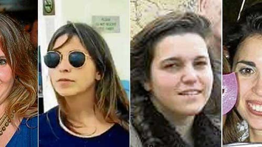 Margalida Cortés Pardo, María López- Bermejo Rosselló, Teresa Sánchez Quetglas, Ana Gaitán Díaz.