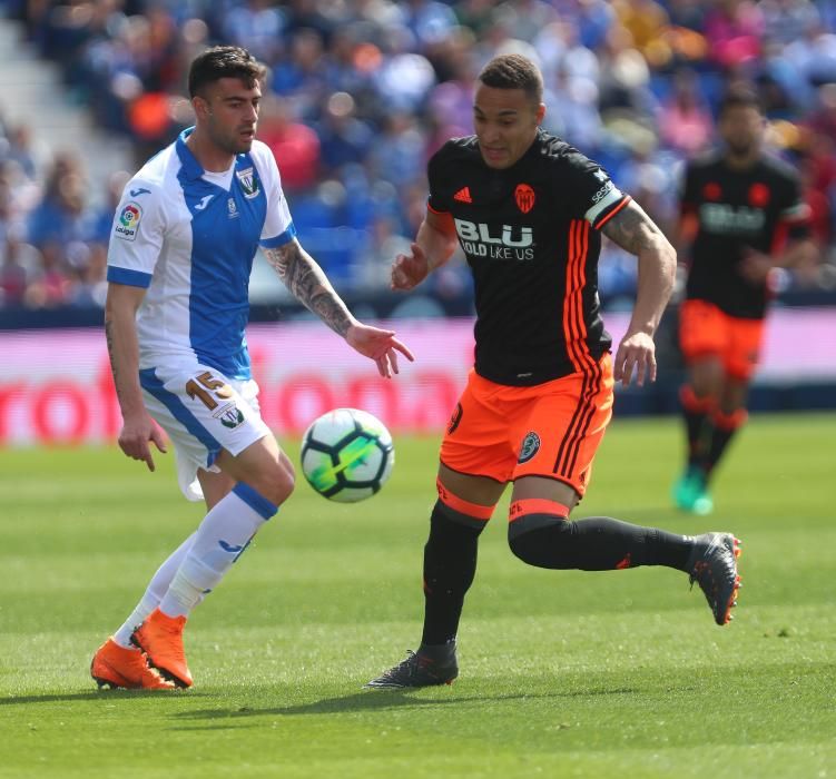 Leganés - Valencia, en imágenes