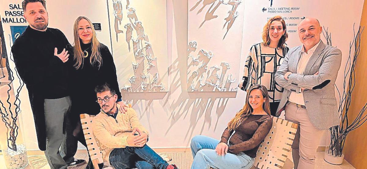 Nacho Rossish, Inma Bianchi, Ernesto Rodríguez, Victoria Canals, Amparo Salvador y David Díez.