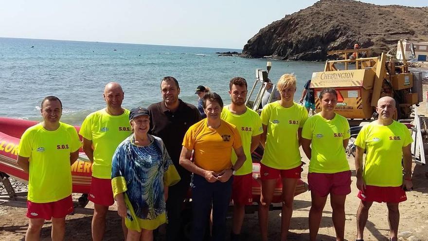 Los vigilantes de la playa... de Calnegre