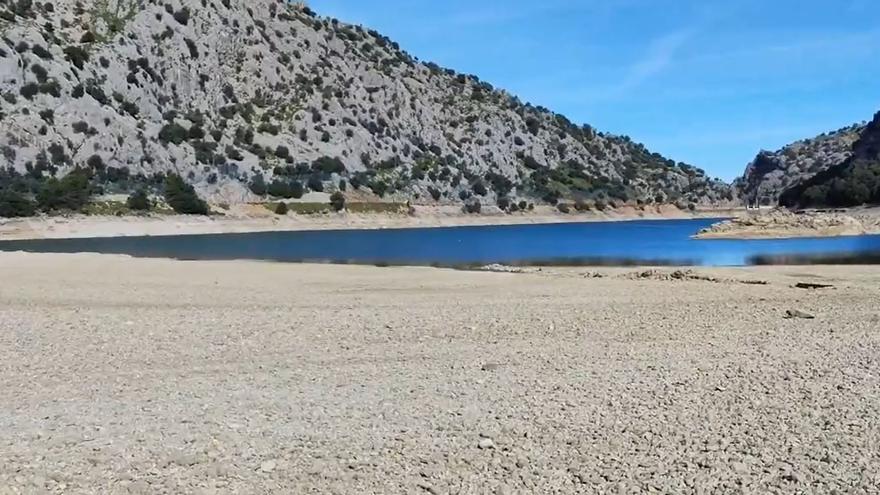 Así está el nivel del embalse Gorg Blau en Mallorca en pleno mes de diciembre