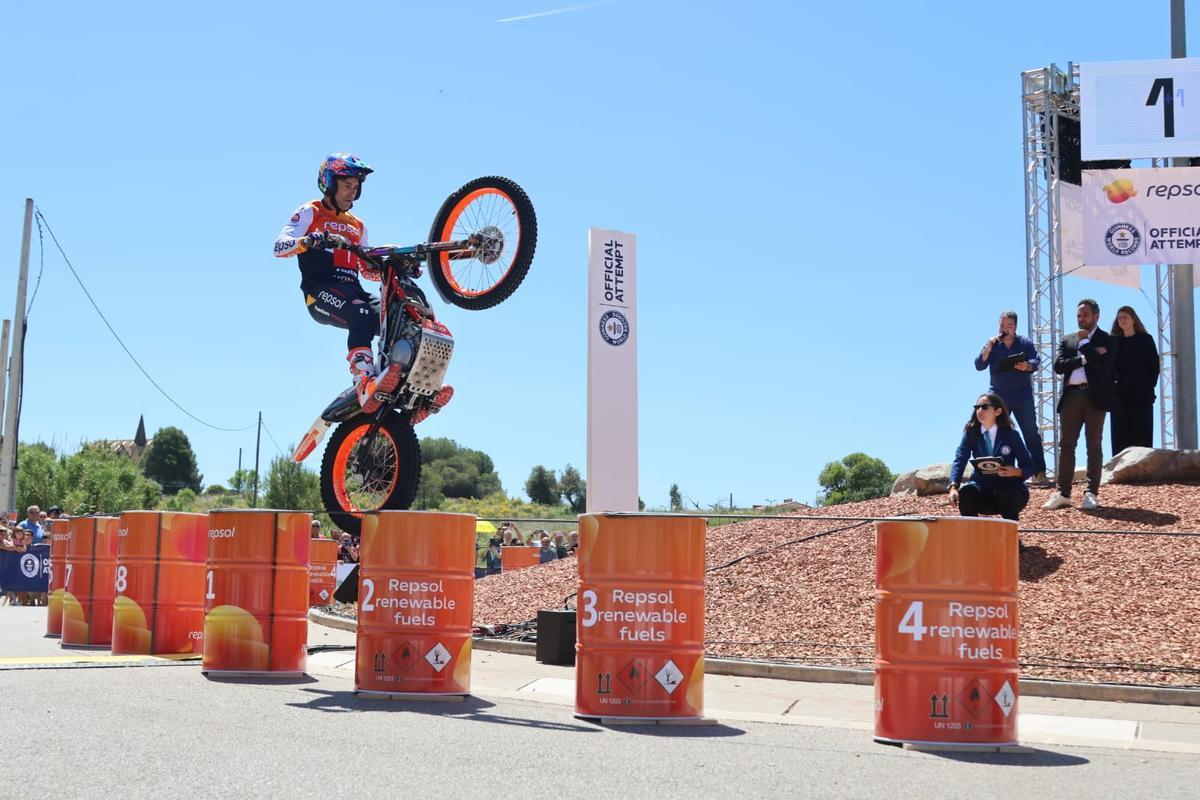 Toni Bou inscriu per tercera vegada el seu nom al Llibre dels Rècords Guinness