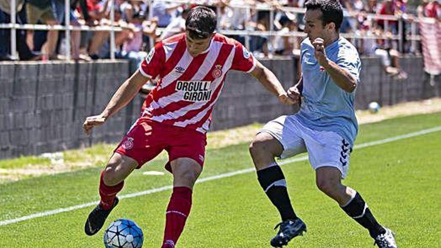 Una acció del partit d&#039;anada.