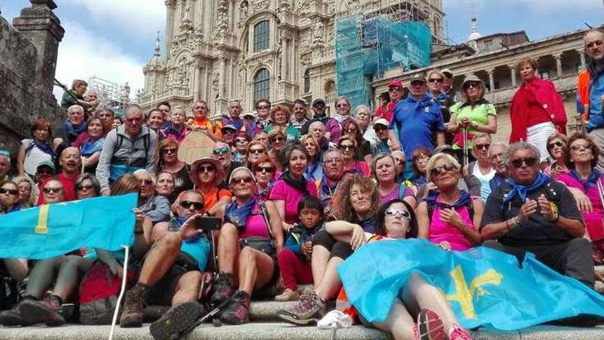 Los Amigos del Camino culminan su peregrinación, iniciada en 2016