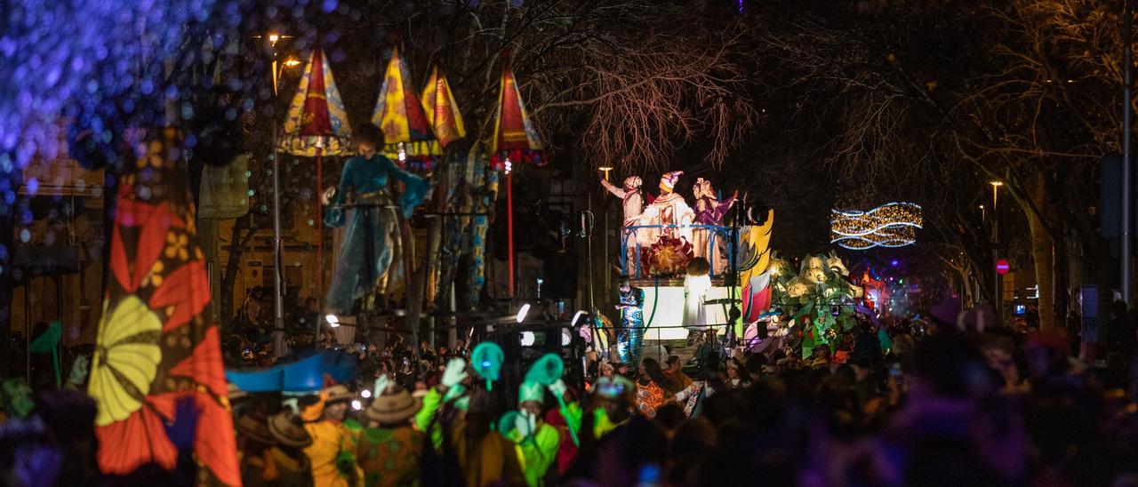 La cabalgata de Reyes, el año pasado.