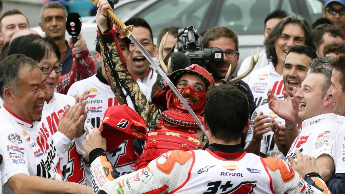 Márquez celeba su cuarto título en Motegi