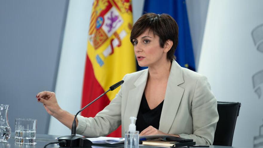 La portaveu del govern espayol, Isabel Rodríguez