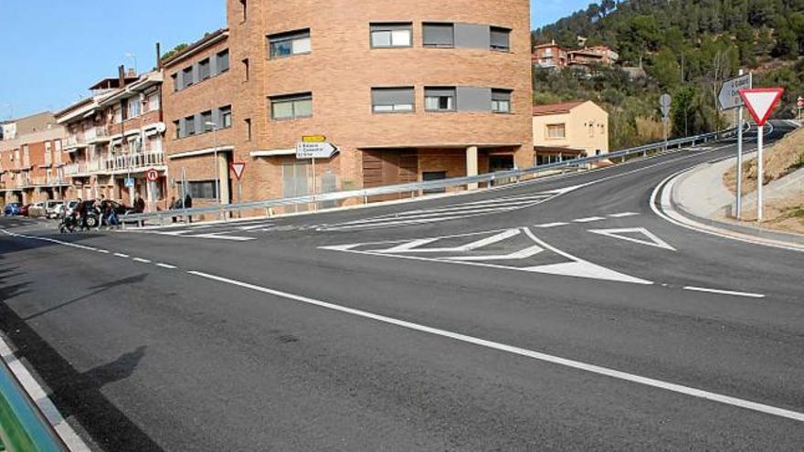 Castellbell inaugura les obres de la carretera que travessa el municipi